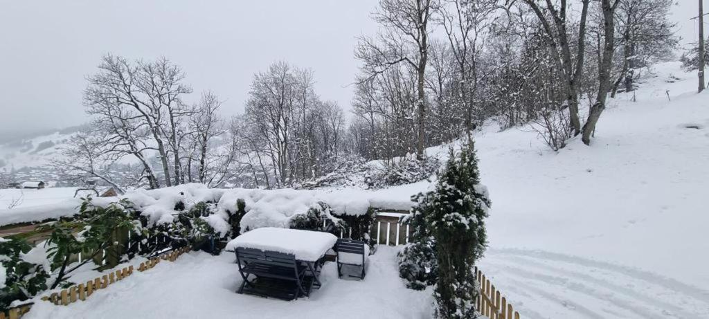Logement A Megeve Avec Jardin 외부 사진