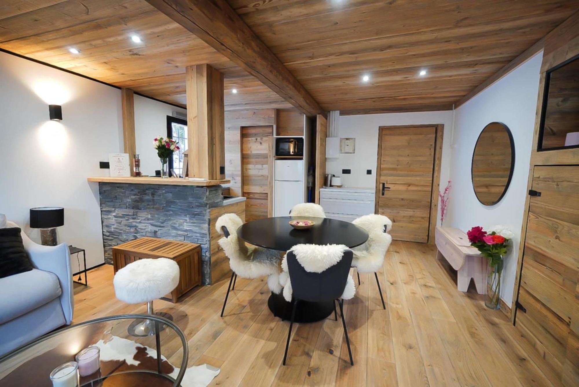 Logement A Megeve Avec Jardin 외부 사진